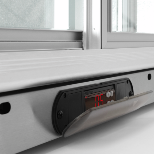 Product photo CANDOUR bar cooler 198L with sliding door, 900x520x(H)835mm 10
