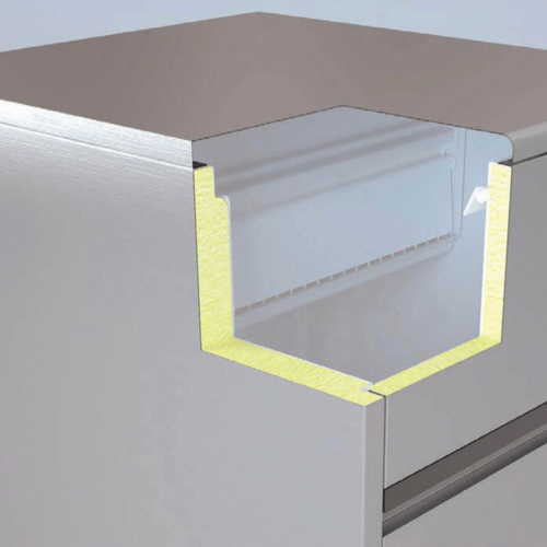 Product photo Air-cooled ice cube maker Coolice 66kg / 24h, container 40kg 4