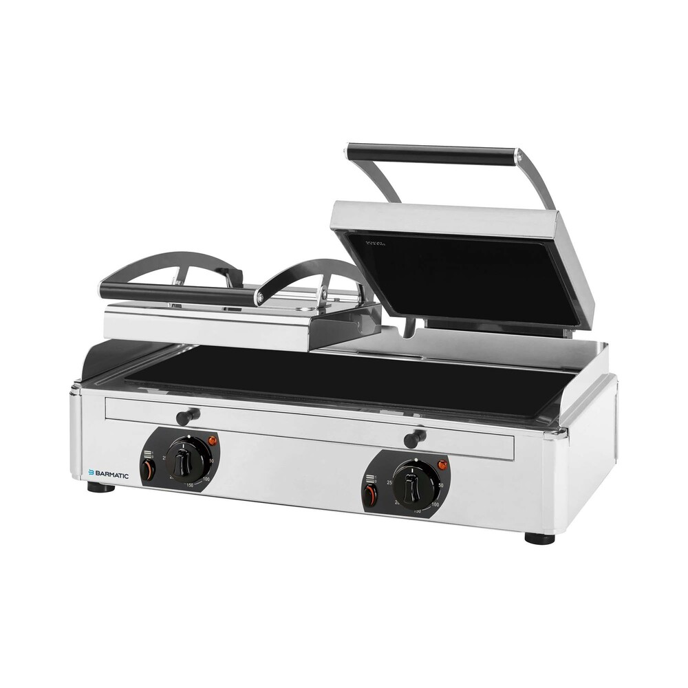 Product photo Vitroceramic contact grill, smooth upper and lower plates