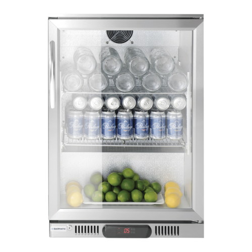 Product photo Barmatic Candour single door undercounter bar cooler, stainless steel, 103l