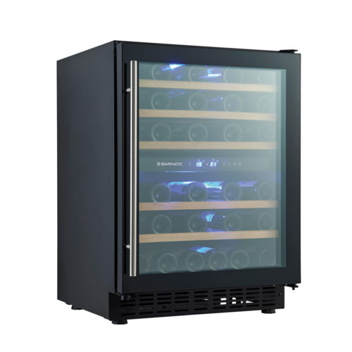 Product photo Dual zone wine refrigerator, 133 l, glass door, 595x588x(h)820mm