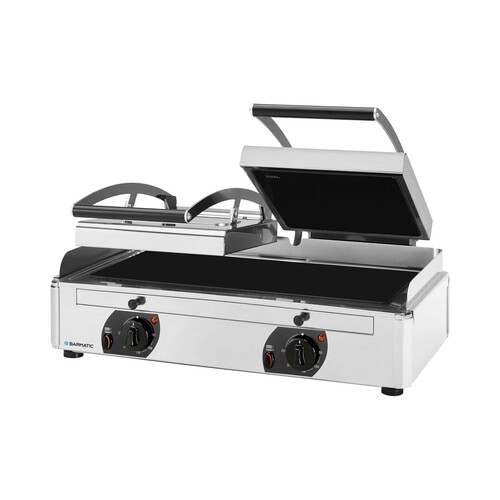 Product photo Vitroceramic contact grill, smooth upper and lower plates